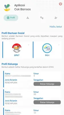 Aplikasi Cek Bansos android App screenshot 1